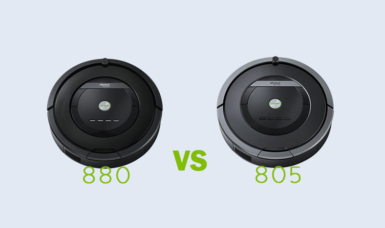 iRobot Roomba 880 vs 805