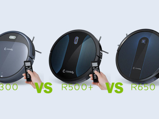Coredy R300 vs R500+ vs R650 Robot Vacuum Cleaner