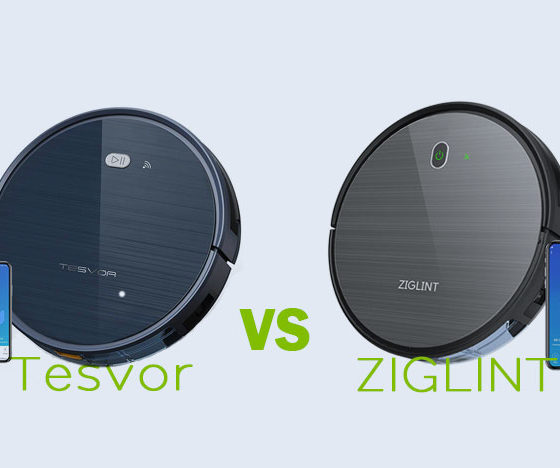 Tesvor Robot Vacuum vs ZIGLINT D5 Robot Vacuum